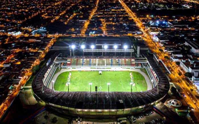Arquibancadas do Estádio Rei Pelé (imagem ilustrativa)